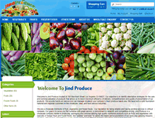 Tablet Screenshot of jindproducewholesale.com